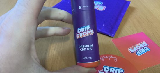 Redakční RECENZE kapek/oleje DripDrops Premium s 2000 mg CBD