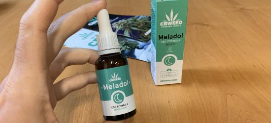 Cannova RECENZE netradičního CBWeed Meladol CBD oleje s melatoninem pro spánek – jaký je?