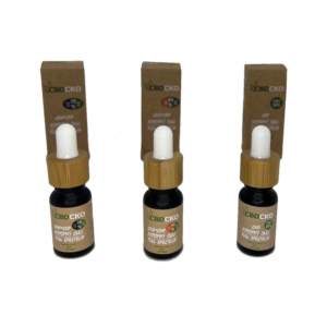 CBDčko 1x CBG olej 20% + 1x CBD olej 30% + 1x CBN olej 15%
