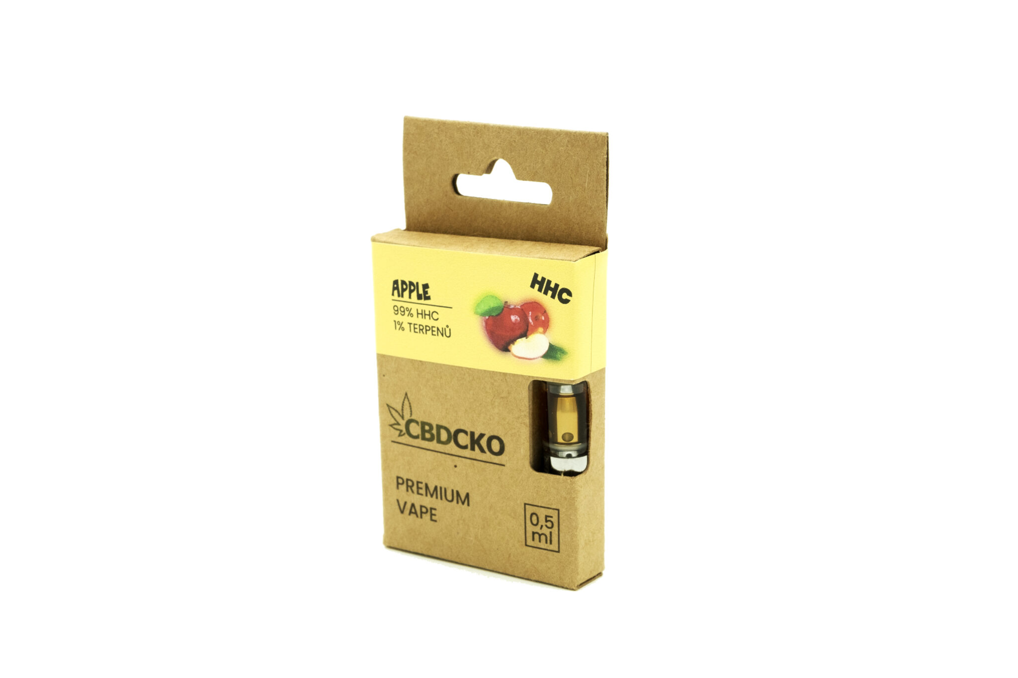 CBDčko HHC Cartridge Apple Obsah: 1 ml