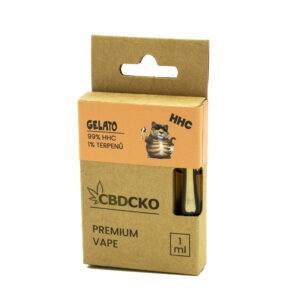 CBDčko HHC Cartridge Gelato Obsah: 0,5 ml