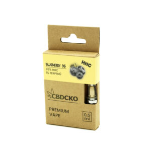 CBDčko HHC Cartridge Blueberry OG Obsah: 1 ml