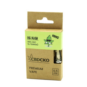CBDčko HHC Cartridge OG Kush Obsah: 0,5 ml