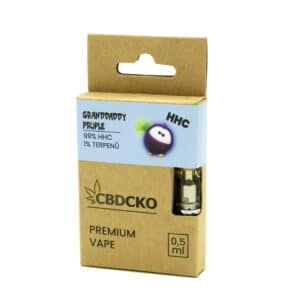 CBDčko HHC Cartridge Granddaddy purple Obsah: 1 ml