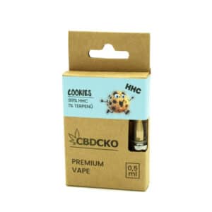 CBDčko HHC Cartridge Cookies Obsah: 1 ml
