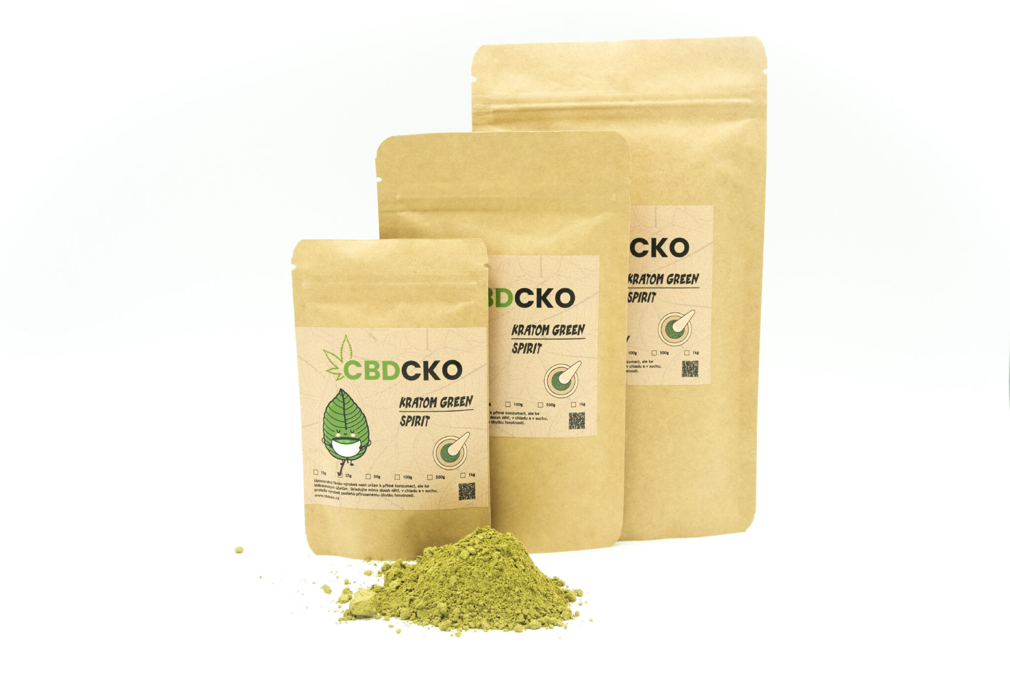 CBDčko Premium Green Spirit Kratom Váha: 10 g