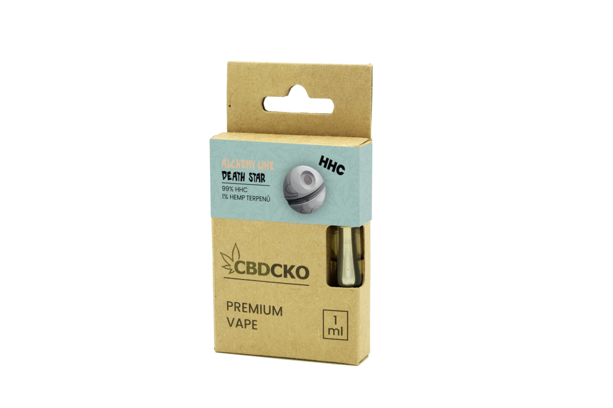 CBDčko HHC Alchemy Line Cartridge Death Star Obsah: 1 ml