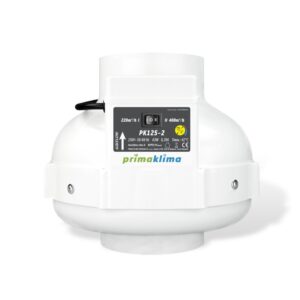 Prima Klima PK125-2 125 mm - 220/420 m3/h, dvourychlostní ventilátor