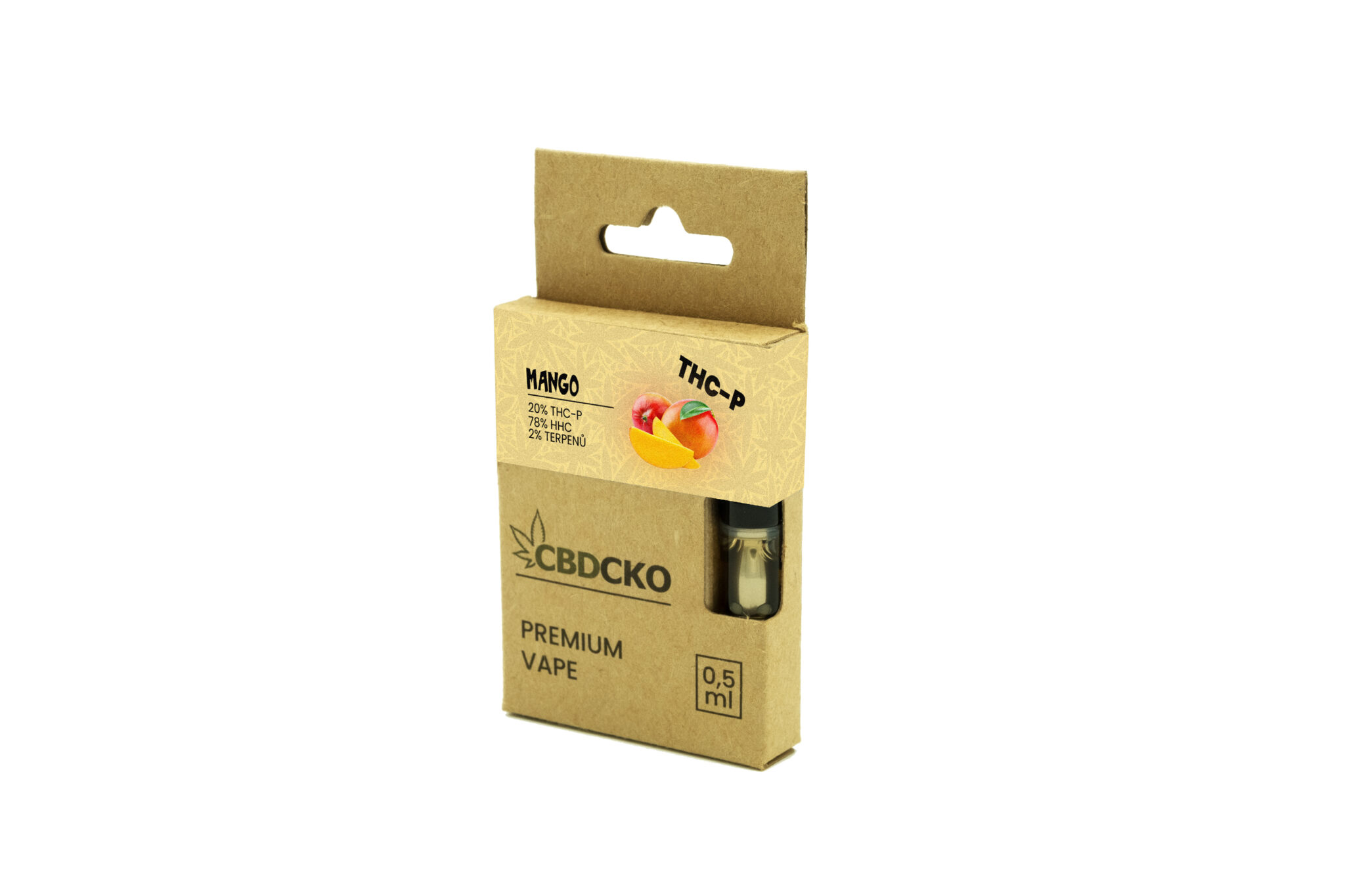CBDčko THC-P Cartridge Mango Obsah: 1 ml