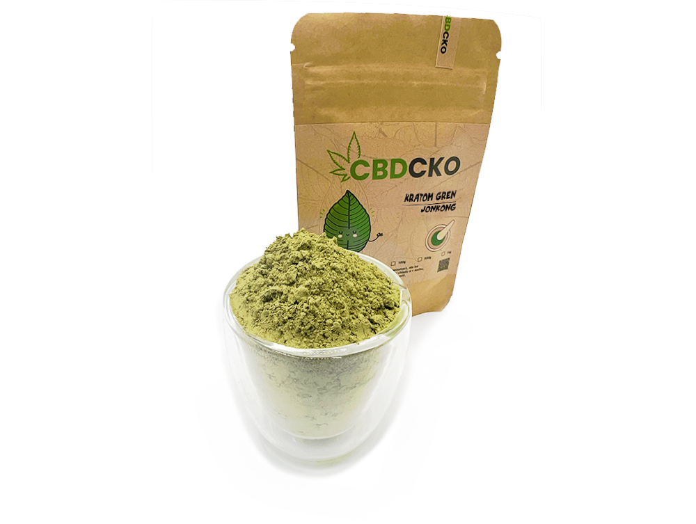 CBDčko Zelený "green" Kratom, Jonkong Váha: 1 kg