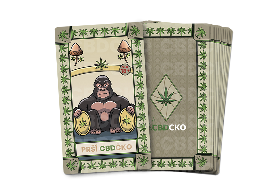 Karty Prší CBDčko