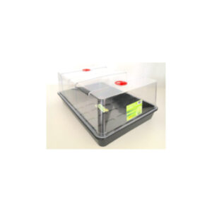 Garland XL High Dome Propagator Black 58x40x22.5 cm, plastový skleníček