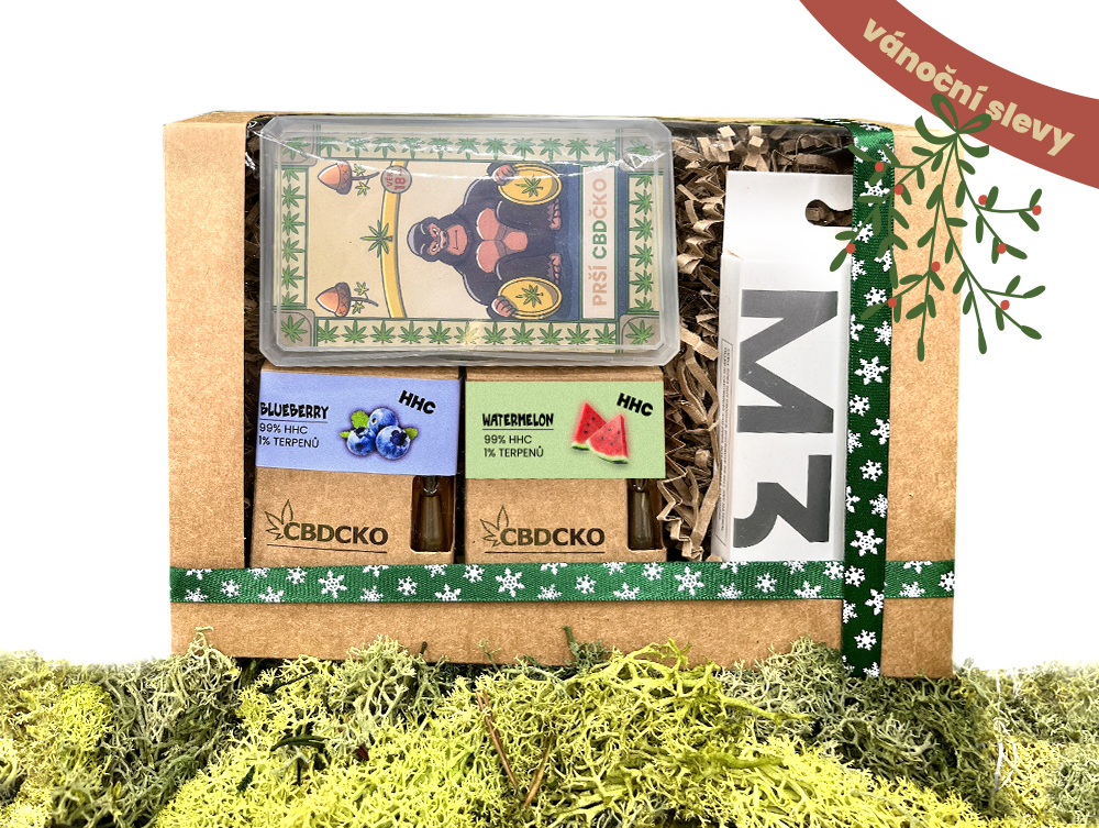 CBDčko Vánoční HHC Vape set - Relax