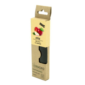 CBDčko HHC Disposable vape pen Apple Disposable vape: 1 ml LISTO