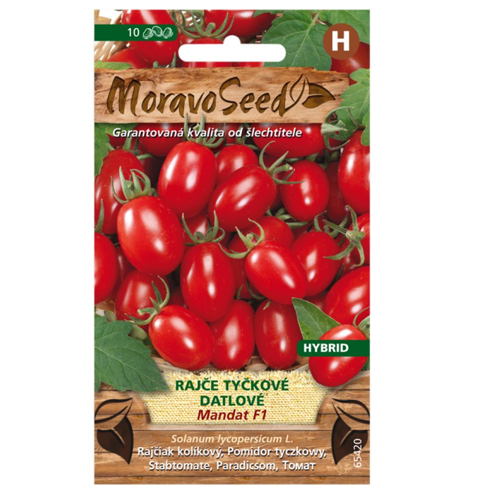 Semínka Rajče tyčkové datlové MANDAT F1 - hybrid, 10 s