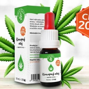 CBD + MCT Olej Strawberry/Jahoda 10% 10ml