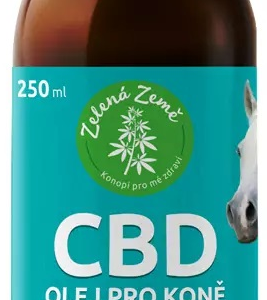 Zelená Země CBD olej pro koně 1000 mg