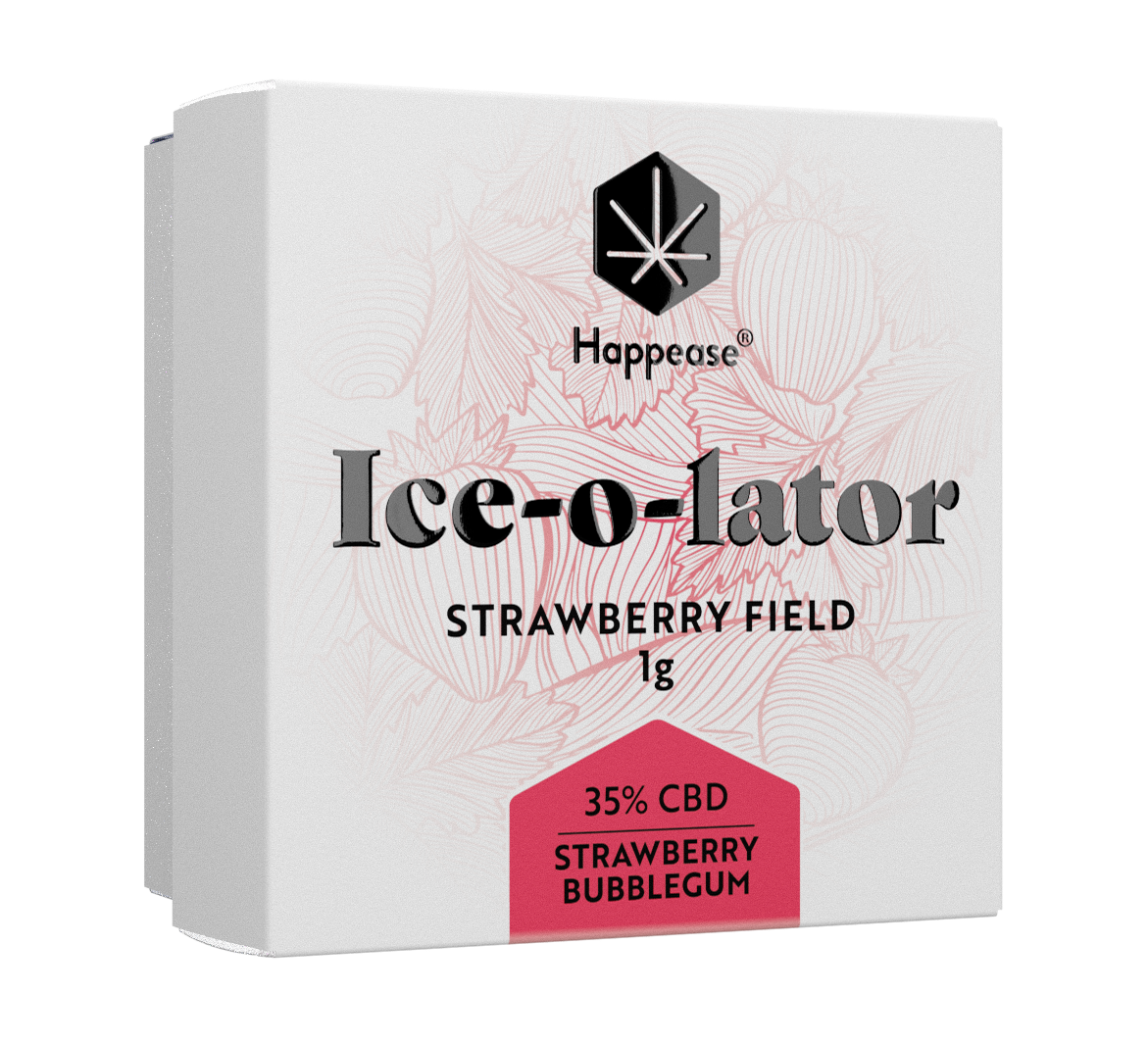 Happease Happease, CBD Extrakt Ice-O-Lator - Strawberry Field 35% CBD 1g