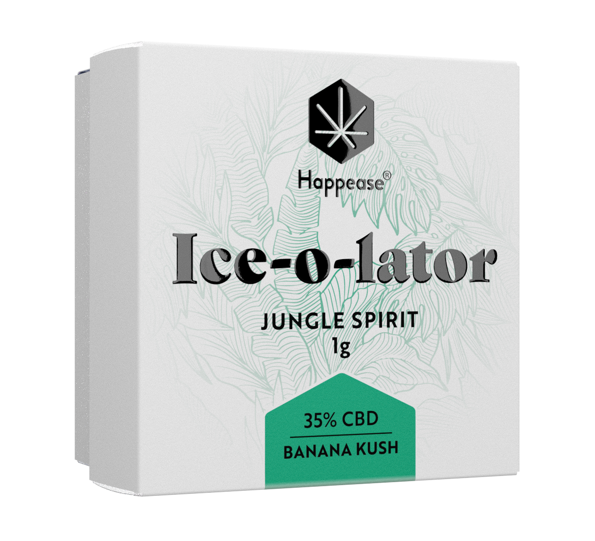Happease Happease, CBD Extrakt Ice-O-Lator - Jungle Spirit 35% CBD 1g
