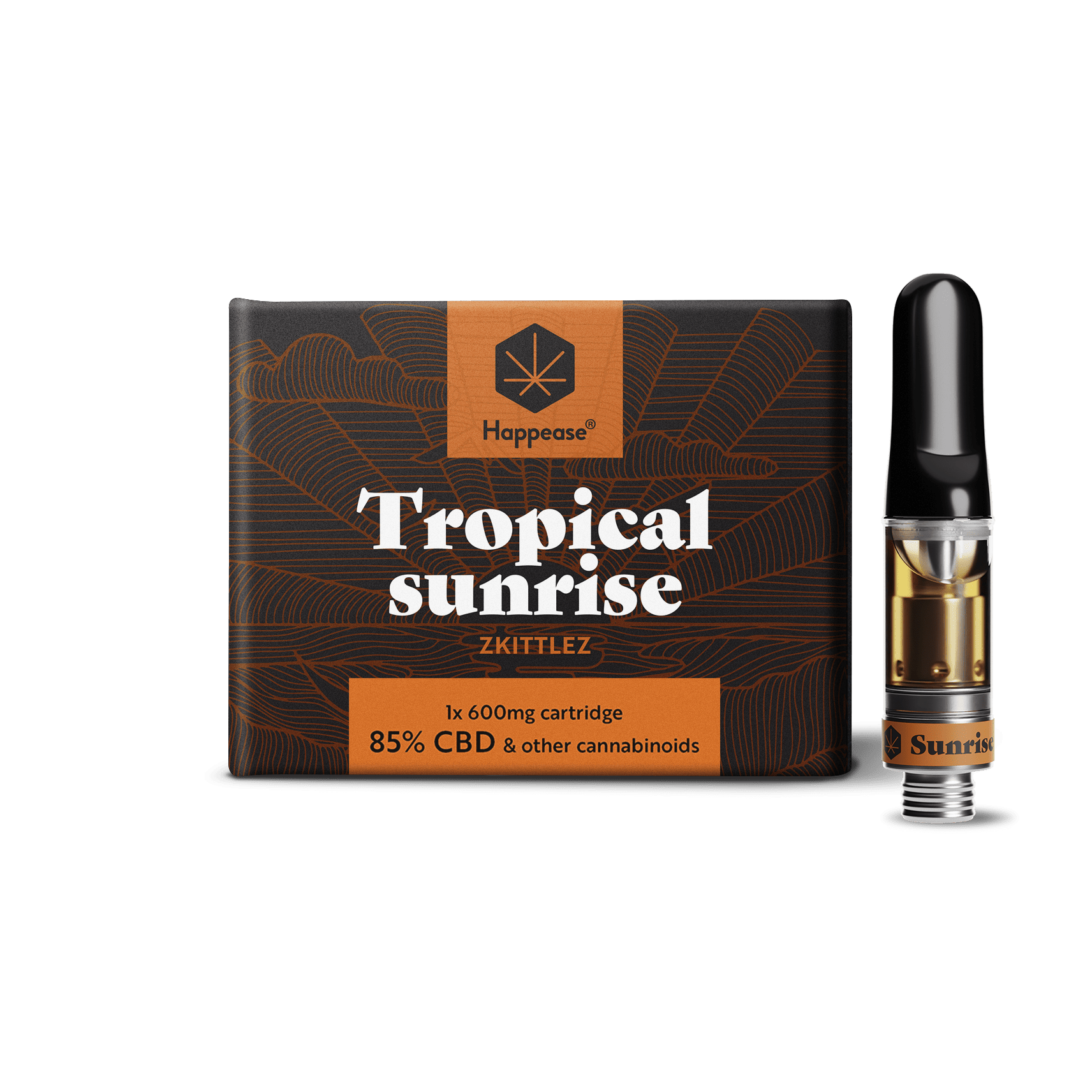 Happease, CBD cartridge - Tropical Sunrise