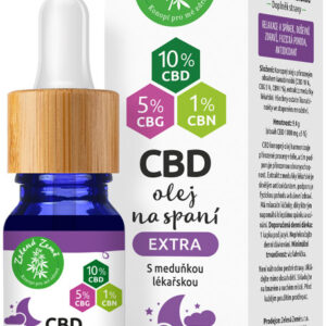 CBD + MCT Olej Strawberry/Jahoda 10% 10ml