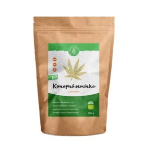 Zelená Země Zelená Země, Konopné semínko loupané BIO Váha: 500 g