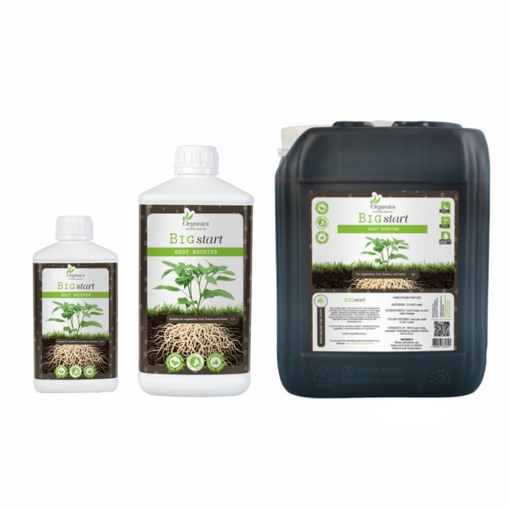 Organics Nutrients Big Start 10 l, bio kořenový stimulátor