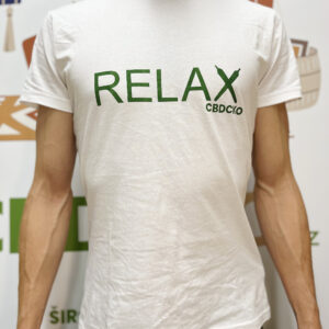 Pánské tričko CBDčko Relax Design: M