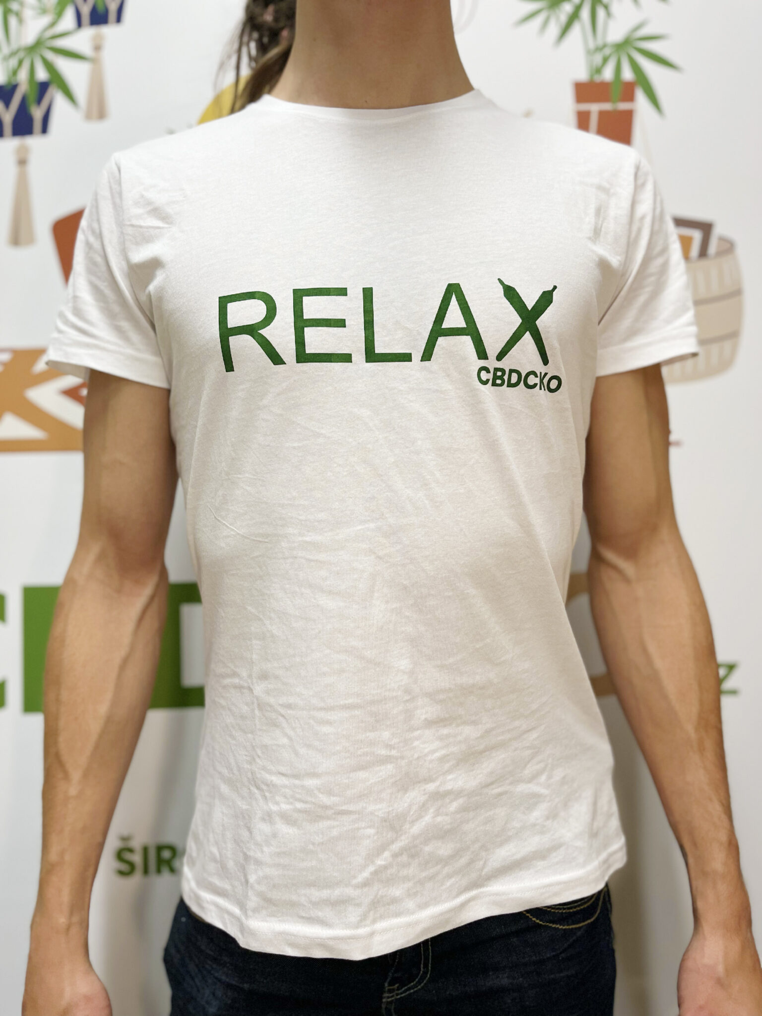 Pánské tričko CBDčko Relax Design: M