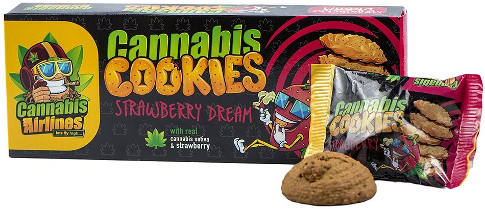 Cannabis Airlines Euphoria, Konopné sušenky - Strawberry dreams