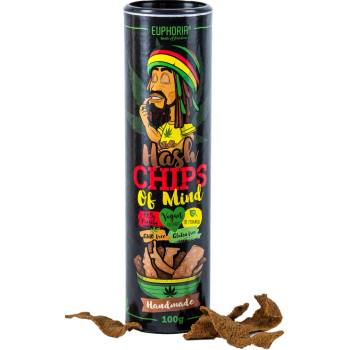 Euphoria Hash Chips of Mind - Chipsy z konopné a hrachové mouky 100g
