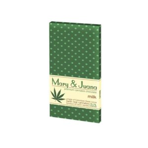Euphoria Euphoria, konopná čokoláda Mary & Juana mléčná 32 % kakao, 80 g