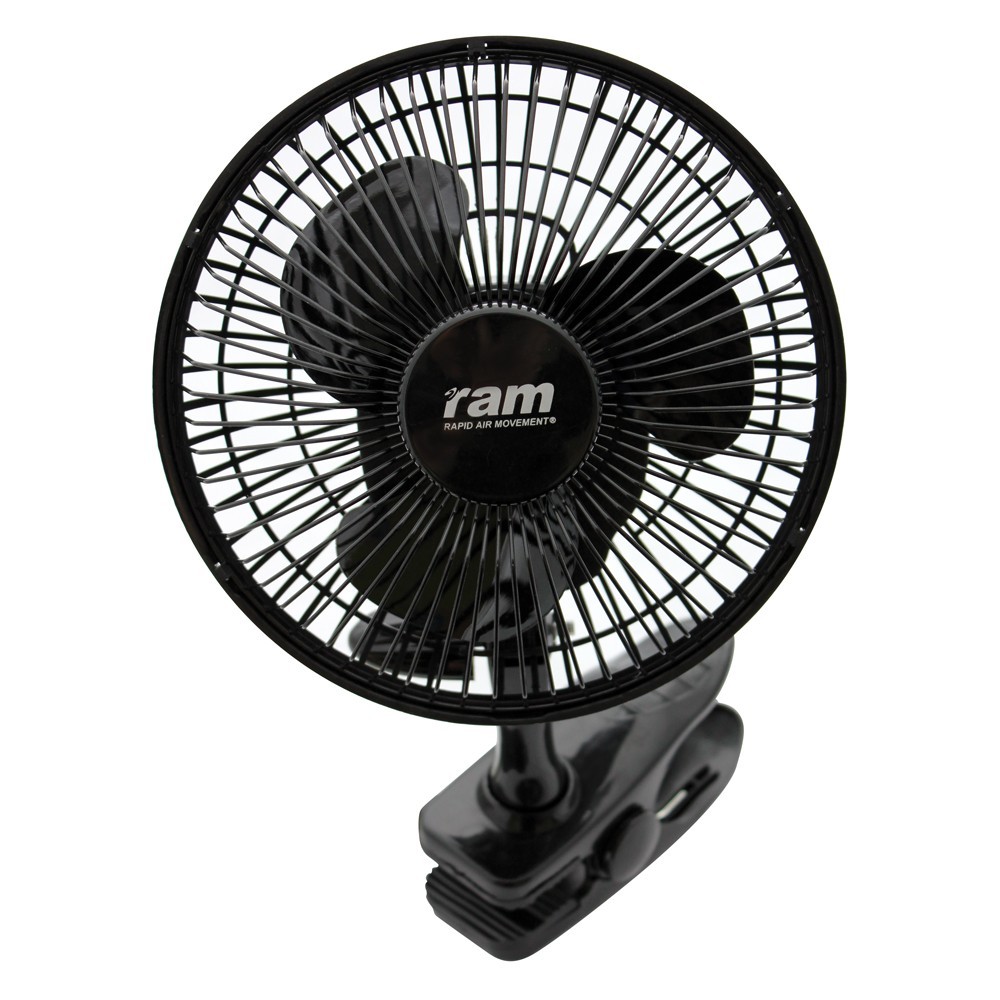 RAM ECO Clip Fan 15W, dvourychlostní klipsnový ventilátor Ø 15 cm