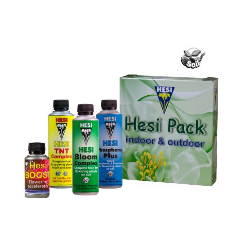 Hesi Indoor Outdoor Pack 850 ml, sada hnojiv