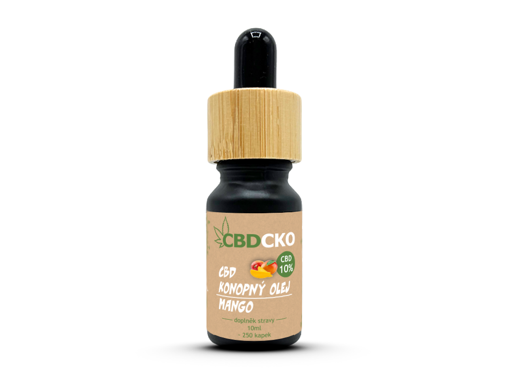 CBD + MCT Olej Strawberry/Jahoda 10% 10ml