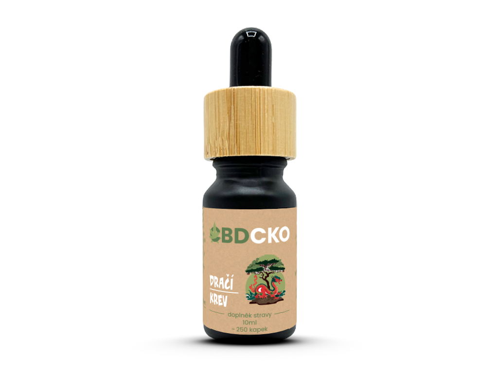 CBDčko Sangre de Drago - Dračí krev, výtažek ze stromu Croton Lechleri, 10 ml
