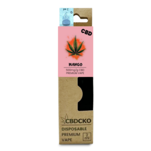 CBDčko CBD Disposable Vape Pen Mango, 2 ml