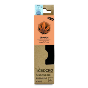 CBDčko CBD Disposable Vape Pen Orange 2 ml