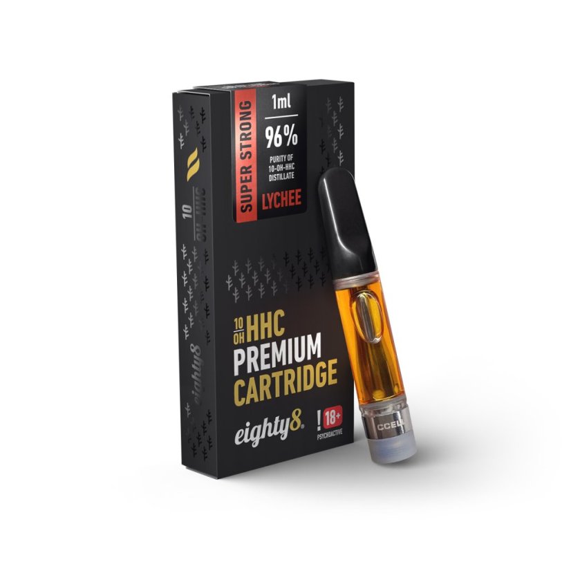 Eighty8 Eighty8, 10-OH-HHC Cartridge Lychee 1 ml