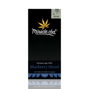 MiracleCBD MiracleCBD, TH4C Cartridge Blueberry Diesel Obsah: 1 ml