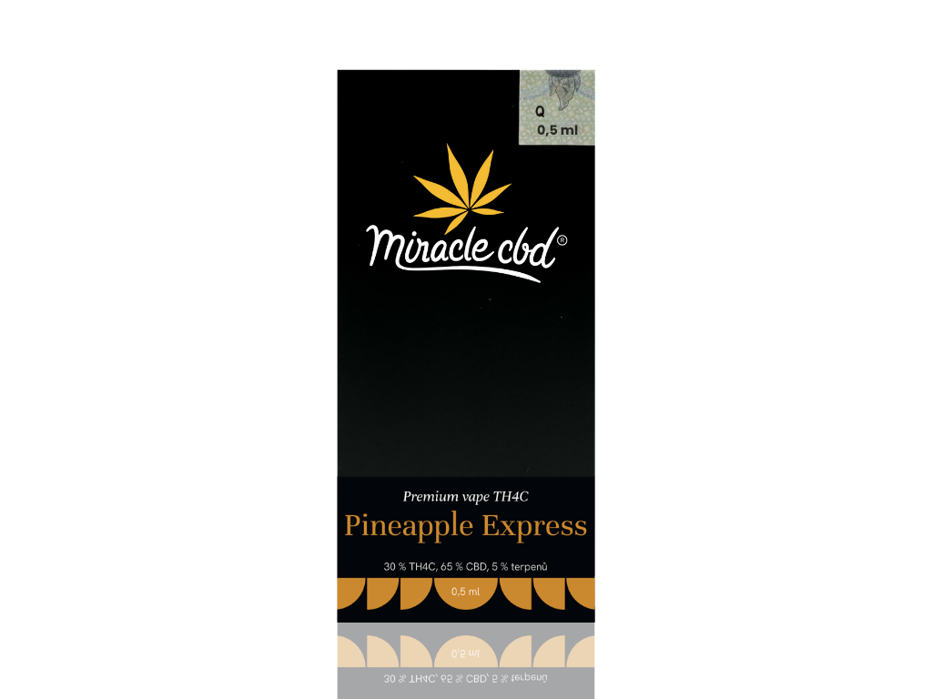 MiracleCBD MiracleCBD, TH4C Cartridge Pineapple Express Obsah: 1 ml