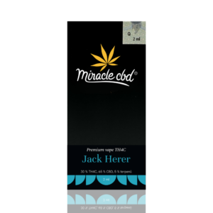 MiracleCBD MiracleCBD, TH4C Disposable Vape Pen Jack Herer, 2ml