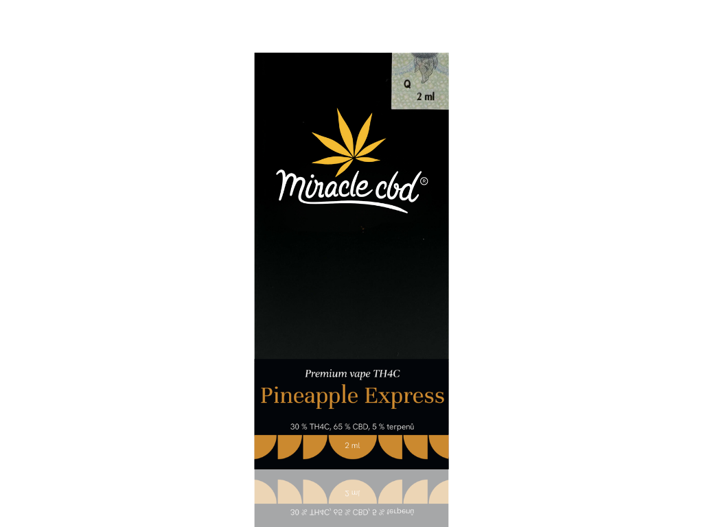 MiracleCBD MiracleCBD, TH4C Disposable Vape Pen Pineapple Express, 2ml
