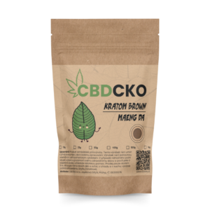 CBDčko Hnědý "brown" Kratom, Maeng Da Váha: 50 g