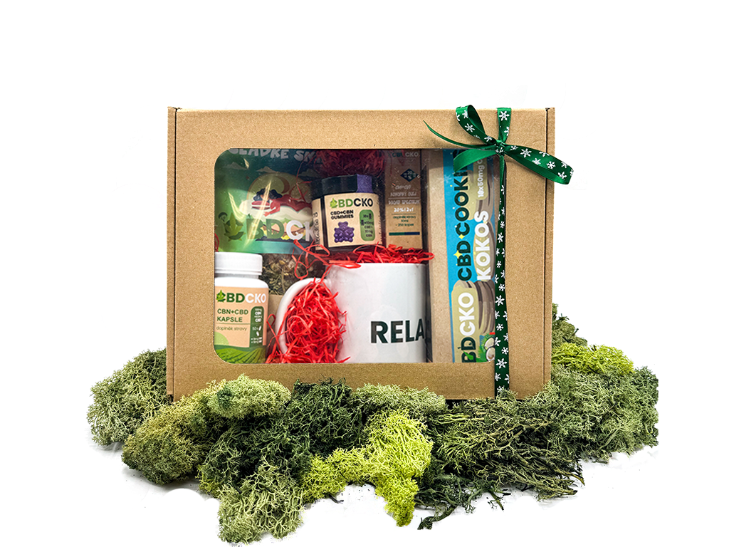 CBDčko Dárkové balení Dobrý spánek