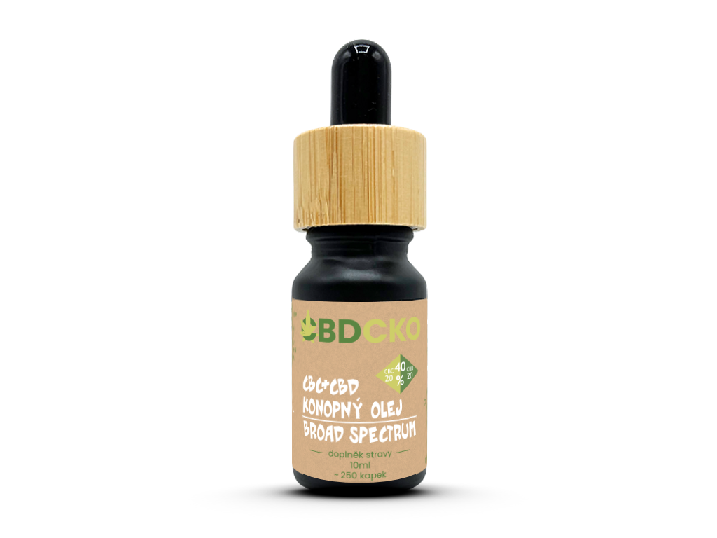 CBD + MCT Olej Strawberry/Jahoda 10% 10ml