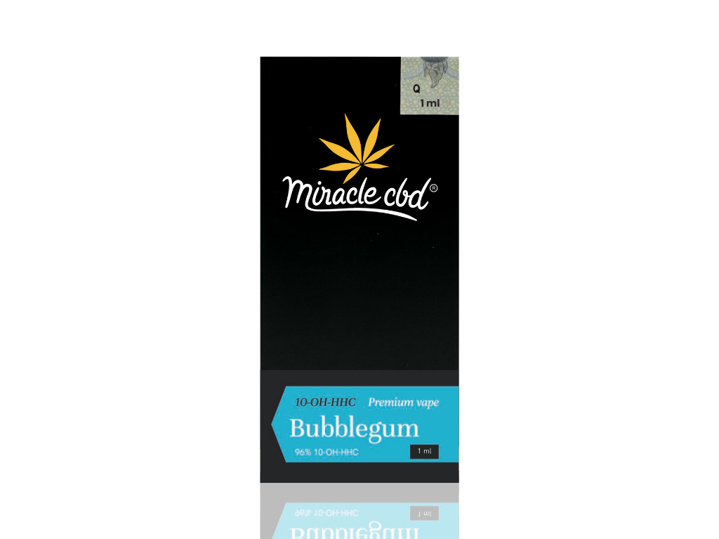 MiracleCBD MiracleCBD, 10-OH-HHC Cartridge Bubblegum 1 ml