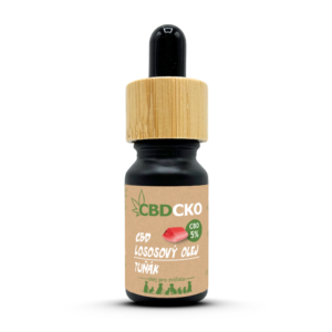CBDčko 5% CBD olej pro zvířata s příchutí tuňáka Obsah: 10 ml