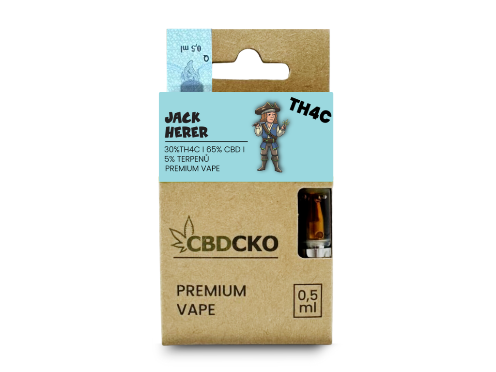 CBDčko TH4C Cartridge Jack Herer Obsah: 1 ml