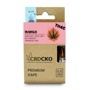 CBDčko TH4C Cartridge Mango Obsah: 0,5 ml